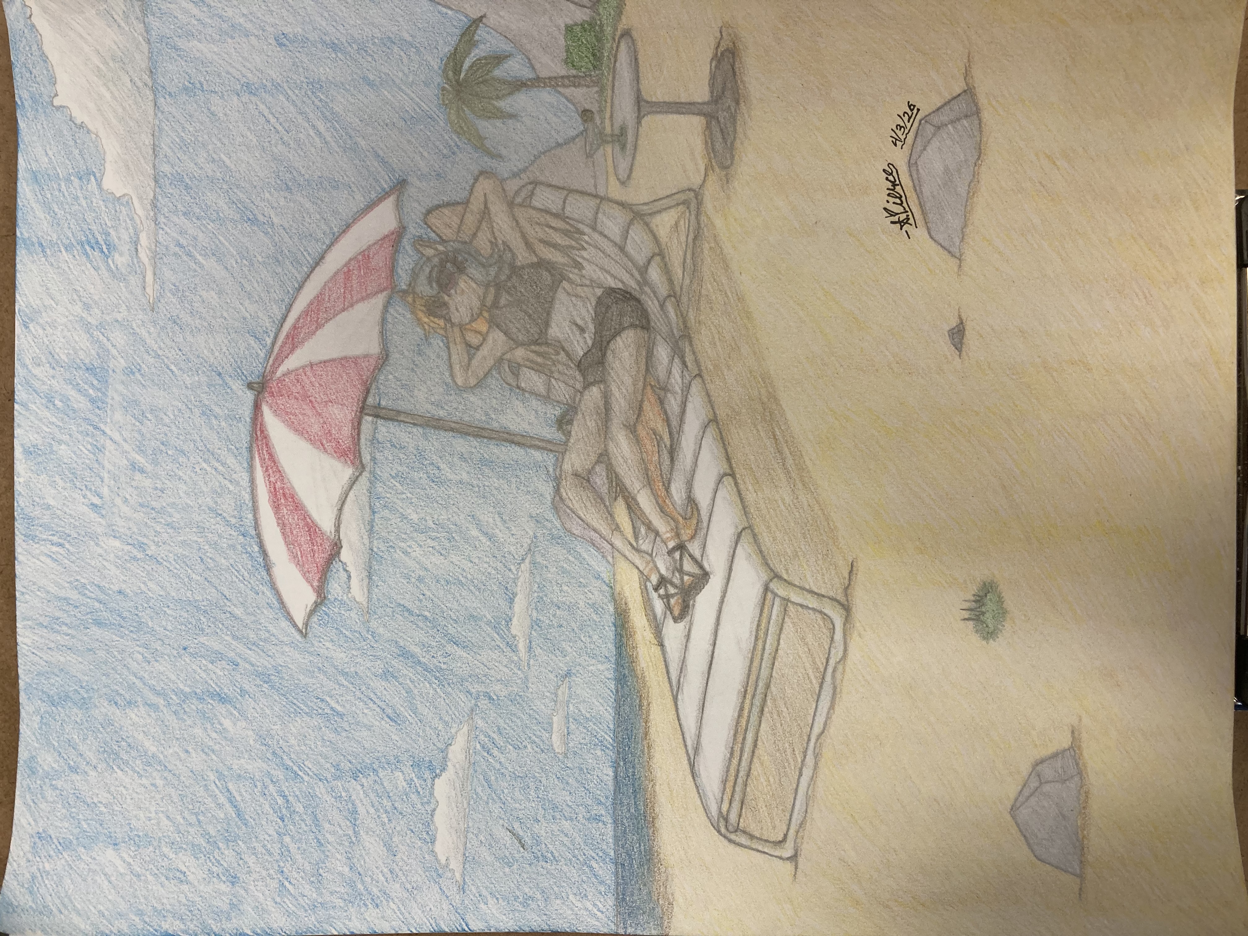 Beach Vacation Horse Comm. for CaprisunFishes